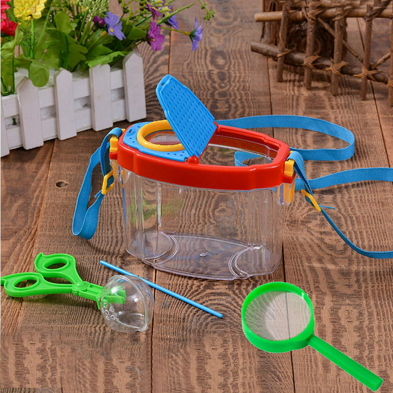 Kids Bug Catcher for Collection, Magnifying Glass, Critter Case and Bug  Observation Container Toddlers Science Educational 