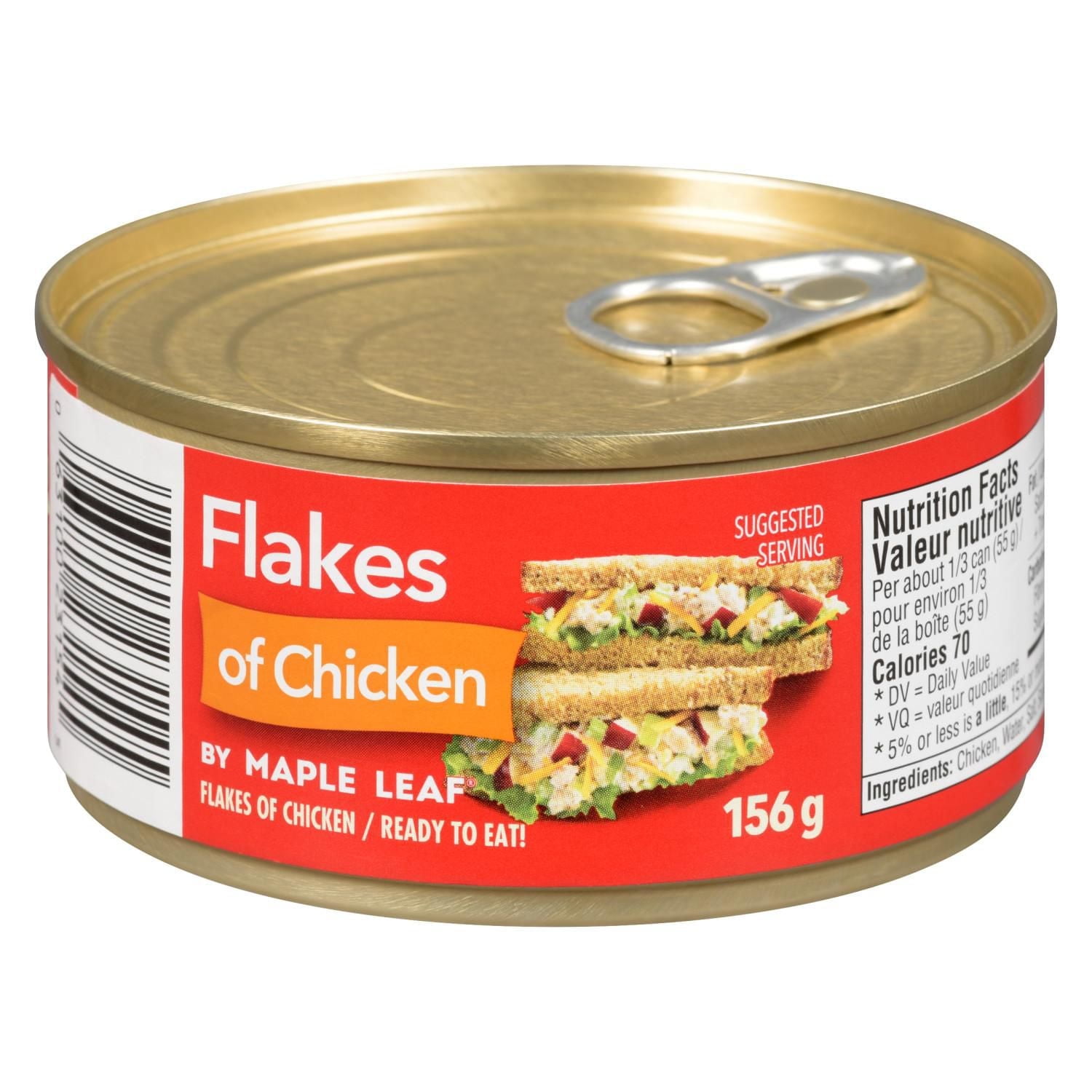 Flakes of Chicken by Maple Leaf, 156 g