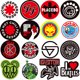 thumbnail image 2 of Pegatinas de banda de música rock and roll impermeables para coche, 100 unidades, 2 of 3