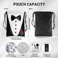 thumbnail image 2 of Golf Tee Pouch with Drawstring Closure, Leather Golf Valuables Pouch, Golf Ball Tee Handbag Portable Golf Accessories for Men Women, 2 of 6
