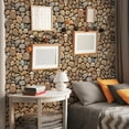 thumbnail image 6 of 3D Wall Sticker Modern Irregular Faux Brick Stone Wallpaper DIY Home Decoration 30x30cm, 6 of 7
