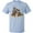 AE-Light Blue, variant on Squirrel Superhero Landing with Acorns T-Shirt