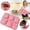 B, variant on Cookie Cutters Easter Chocolate Egg Rabbit Bunny Shaped Mould For Chocolate Fondant Non Stick Rabbit Baking For DIY Candy Cookies Easter Party