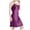 06-Dark Purple1955, variant on XIAONU Women's Nightgown V Neck Spaghetti Strap Satin Midi Sleepwear Dress