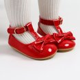 thumbnail image 3 of Yoyauz Baby Girl Mary Jane Shoes Anti Slip Rubber Sole Ballet Slippers Princess Dress Wedding Shoes Newborn Kids Shoes Toddler Shoes, 3 of 7