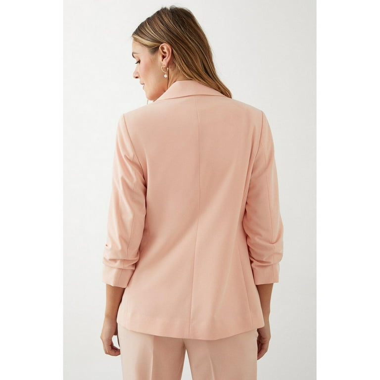 Dorothy Perkins Womens Ruched Blazer Walmart