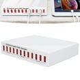 thumbnail image 3 of Station de Recharge USB, Voyant Indicateur DEL à Shunt Intelligent à 12 Ports, Refroidissement à Basse Température, Résistance aux Hautes Températures, Reconnaissance Automatique, pour MP3, 3 of 7