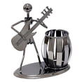 thumbnail image 1 of Porta lápices de metal WEIHJMXG soporte de decoración de escritorio guitarra rockera, 1 of 5