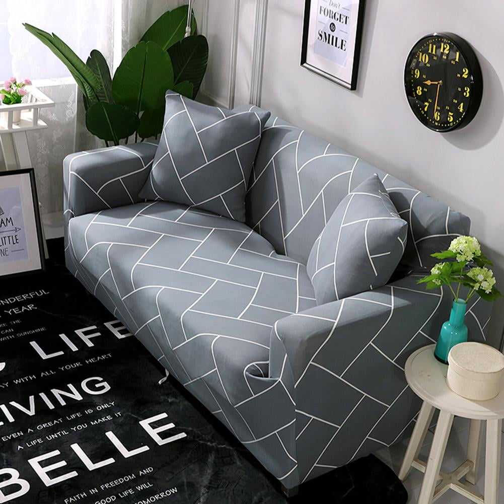 YLSHRF Light Gray Waterproof Elastic Dustproof Slipcover 
