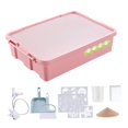 thumbnail image 2 of lionlar Sand Painting Light Box Adjustable Brightness Light Table for Kids for Classroom Pink Advanced, 2 of 9