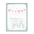 thumbnail image 2 of The Kids Room by Stupell Thank Heaven Girls Pink Kids Word Design Framed Wall Art by Daphne Polselli, 2 of 5