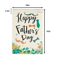 thumbnail image 4 of Cayyon Happy Father's Day House Flag  28x40 Double Sided, (Father's House Flag) for Outside Vertical Holiday Yard Décor, 4 of 5
