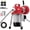 Red, variant on Soonbuy GQ-75 Electric Drain Cleaner Machine, 82FT Auto-Feed Drain Auger Sewer Snake (66 ft x 3/4" + 16 ft x 3/5"), 500W 400 RPM Portable Drain Drill with 6 Knife Heads for 3/4"-4" Pipes