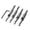 4Pcs, variant on 3-Piece Self-Centering Hinge Drill Bit Set, 1/4" Hex Shank Countersink Pilot Bits for Woodworking, Cabinet Door Hinge Installation Tool Kit