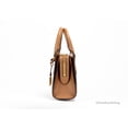 thumbnail image 4 of Michael Kors Womens Sheila Small Non-Leather Vegan Satchel (Luggage) 35S3G6HS5L-230, 4 of 5