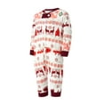 thumbnail image 4 of Christmas Family Pajamas Holiday Christma Pajama Family Matching Pjs Set Cute Sleepwear Elk Xmas Jammies for Couples Youth, 4 of 10