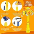 thumbnail image 5 of Pistola de burbujas, máquina de burbujas para niños, juguete automático de burbujas, más de 1500 burbujas por minuto, máquina de burbujas para exteriores., 5 of 5