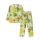 thumbnail image 1 of Fotbe Cartoon Dinosaurs Pijama de Hombre con Estampado de Manga Larga, Conjunto de 2 Piezas, Ropa de Dormir Suave y Cómoda con Bolsillos-Large, 1 of 7