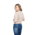 thumbnail image 6 of G-Style USA Women's 3/4 Sleeve Open Front Cropped Cardigan Sweater (S-XL), 6 of 7