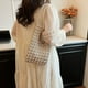 thumbnail image 5 of Bolso mano para Mujer DQrwqpou Hobo elegante Con perlas tejido Gran Capacidad, 5 of 8