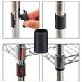 thumbnail image 3 of Clips para estantes de alambre Clips de bloqueo para estantes de estanterías de alambre de 1 pulgada Clips de bloqueo para estantes de alambre compatibles con estantes de alambre, 3 of 5