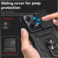 thumbnail image 4 of Estuche GANGXUN para Xiaomi Redmi Note 12 5G, soporte giratorio 360°, estilo mecánico y magnético, 4 of 5