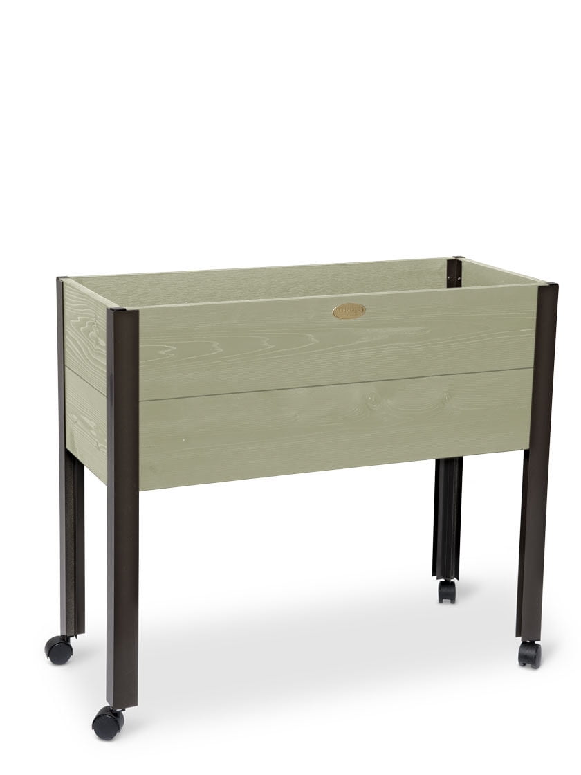 suncast pt4500 cedar potting bench on Eco Stain Rolling Cedar Patio Garden Walmart Com Walmart Com