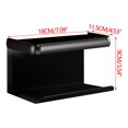 thumbnail image 2 of Suncoda Brach Brach, Toilet Tissue Box Storage Rack Wall Mounted Toilet Paper Drawer Bathroom Non Perforated Toilet Paper Rack Household Paper Roll Rack, 2 of 3