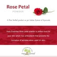 thumbnail image 2 of Herb Essential Rose Petal Powder, 50 g (Pack of 2), 2 of 6