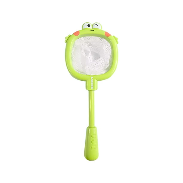 Juguete de piscina, juguete para bebés y niños pequeños: red de baño con forma de rana para bebés y niños pequeños. Resistente juego de ducha infantil con adorables animales. Ideal para disfrutar a la