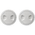 thumbnail image 1 of 2X Screw Out Inspection Deck Plate Hatch Marine Boat Yacht Detachable Cover Abs-5 Inch, 1 of 7