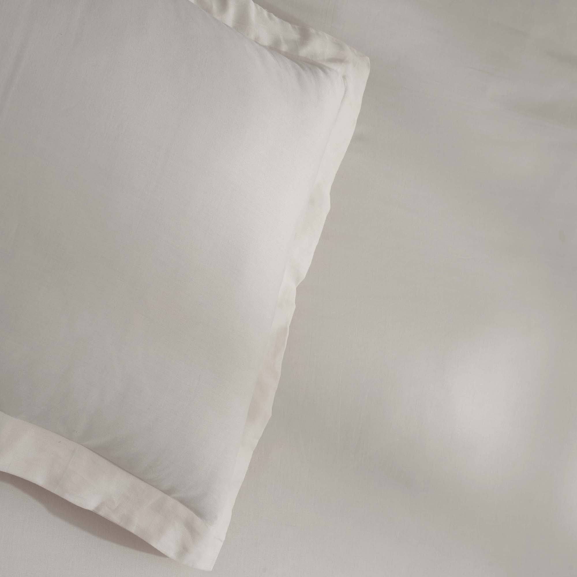 BNM 300 Thread Count Egyptian Cotton Duvet Cover Set, Full/Queen, Light Gray