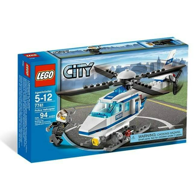 LEGO? CITY? Police Officer Helicopter with Minifigure |