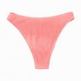 thumbnail image 6 of NOLDARES Bikini Bottoms for Women String Bathing Suit Bottom with Moderate Coverage Low Waist Swim Bottom(Light Pink,L), 6 of 6