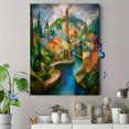 thumbnail image 4 of Qisvanset 12x16 Inch Mountain Trail Landscape Canvas Print Wall Art, 4 of 5