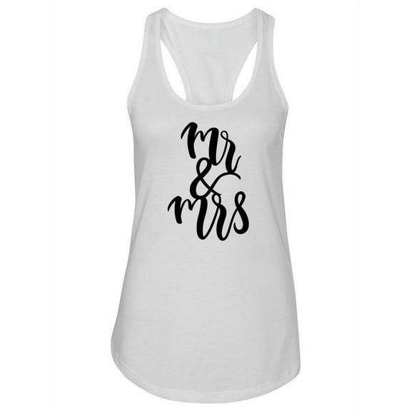 Bride And Groom Design Tank Women -Image by Shutterstock, Female Medium