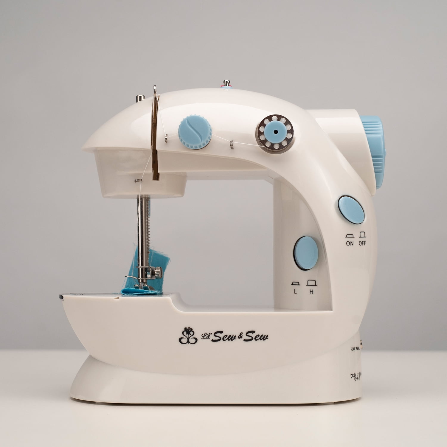  Michley LSS-202 Lil' Sew & Sew mini máquina de coser de 2  velocidades : Arte y Manualidades