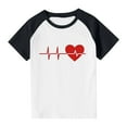 thumbnail image 4 of Sentuca Boys Graphic Tees, Valentines Day Short Sleeve Shirts, Soft Casual Everyday T Shirts Size 3 Years, 4 of 8
