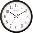 thumbnail image 1 of ERDS-WT-3143A 14-Inch Atomic Wall Clock, Black, 1 of 4