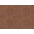 thumbnail image 1 of Ahgly Company Indoor Rectangle Patterned Mahogany Brown Area Rugs, 4' x 6', 1 of 1