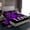 Black Purple, variant on Castle Fairy Romantic Rose Twin Sheet Sets for Boys Girls,Black Red Bedding