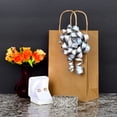 thumbnail image 5 of Bolsas pequeñas de papel marrón con asas - Paquete de 6" x 3" x 9" de 100 bolsas de compras Kraft, bolsas artesanales para boutiques, regalos, pequeñas empresas, tiendas minoristas, fiestas de cumplea, 5 of 5