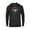 Black, variant on Marvel Captain Marvel Higher Further Faster Star - Pullover Hoodie for Adults - Customized-Black