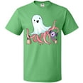 thumbnail image 3 of Inktastic Cute Ghost Octopus Trick or Treating with Bat T-Shirt, 3 of 5
