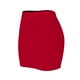 thumbnail image 3 of Falda corta ajustada de cintura elástica lisa para mujer: cintura alta con bolsillos, adecuada para el día a día, el deporte y las fiestas., 3 of 5