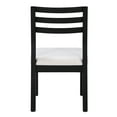 thumbnail image 5 of Better Homes & Gardens Ezra Dining Chair 2 Pack, Black and Cream, 5 of 8