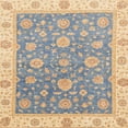 thumbnail image 1 of Ahgly Company Indoor Square Abstract Rose Purple Oriental Area Rugs, 4' Square, 1 of 6
