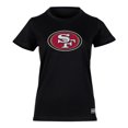 thumbnail image 1 of NFL Playera Aficionado Básica San Francisco 49ers Negro para Mujer, Talla Chica, 1 of 5