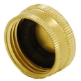 thumbnail image 3 of (2 pack) Gilmour 805034-1001 3/4 In. Brass Threaded Female Hose End Caps, 3 of 3