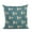 Blue, variant on Blue Growth Motif Luxury Throw Pillow - 20 x 26 in. Standard Size